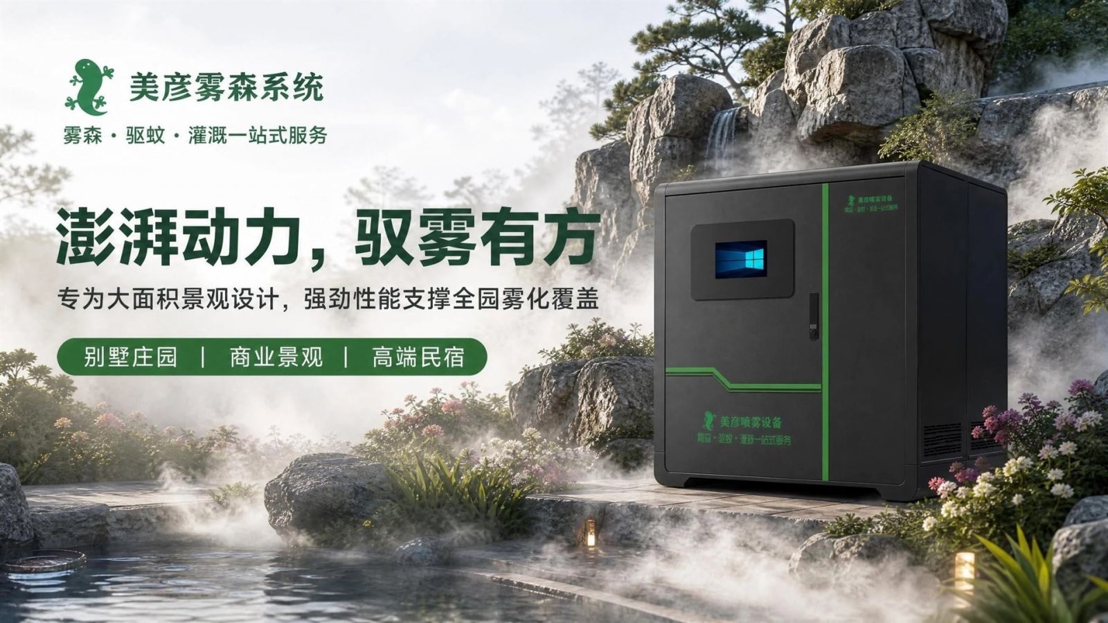 海东雾森景观冷雾机